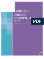 Apuntes de Derecho Comercial II Semestre 