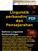 13284917 Topik 1 Linguistik Perbandingan Dan Pensejarahan