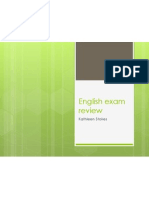 English Exam Review