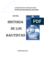 Historia de Los Bautistas