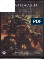 WH40K RPG Deathwatch Rites of Battle