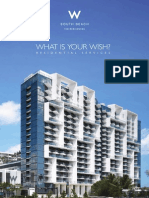 W South Beach Owner Services Brochure
