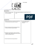 Wasteland Worksheet