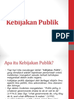 Kebijakan Publik