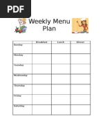 Download Blank Weekly Menu Plan by familymgrkendra SN11733317 doc pdf