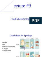 Lecture 18 Food Microbiology