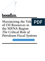 BoozCo Maximize Value Oil Resources MENA