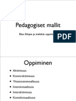 Pedagogiset Mallit Edujee