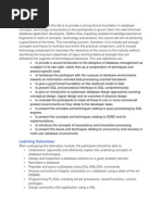 Download Sample Objective and Outcome for Dbms and Lab by Sindhuja Vigneshwaran SN117344094 doc pdf