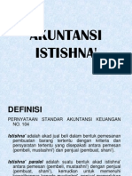 akuntansi istishna