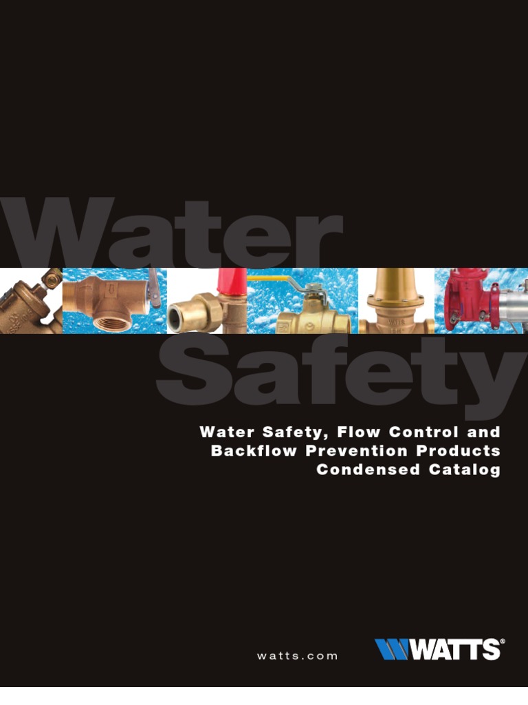 Water Safety Flow Control & BFP Products | PDF | Water Heating | Valve