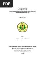 Download Makalah Linguistik by Deni Rafly SN117350206 doc pdf