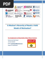 Download Maslows Hierarchy of Needs by Muhammad Sajid Saeed SN117360815 doc pdf