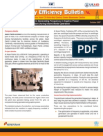 Bulletin 17 - Reduction in Generating Frequency in Captive Power Plant During Island Mode