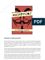 Anonymous La Grande Truffa