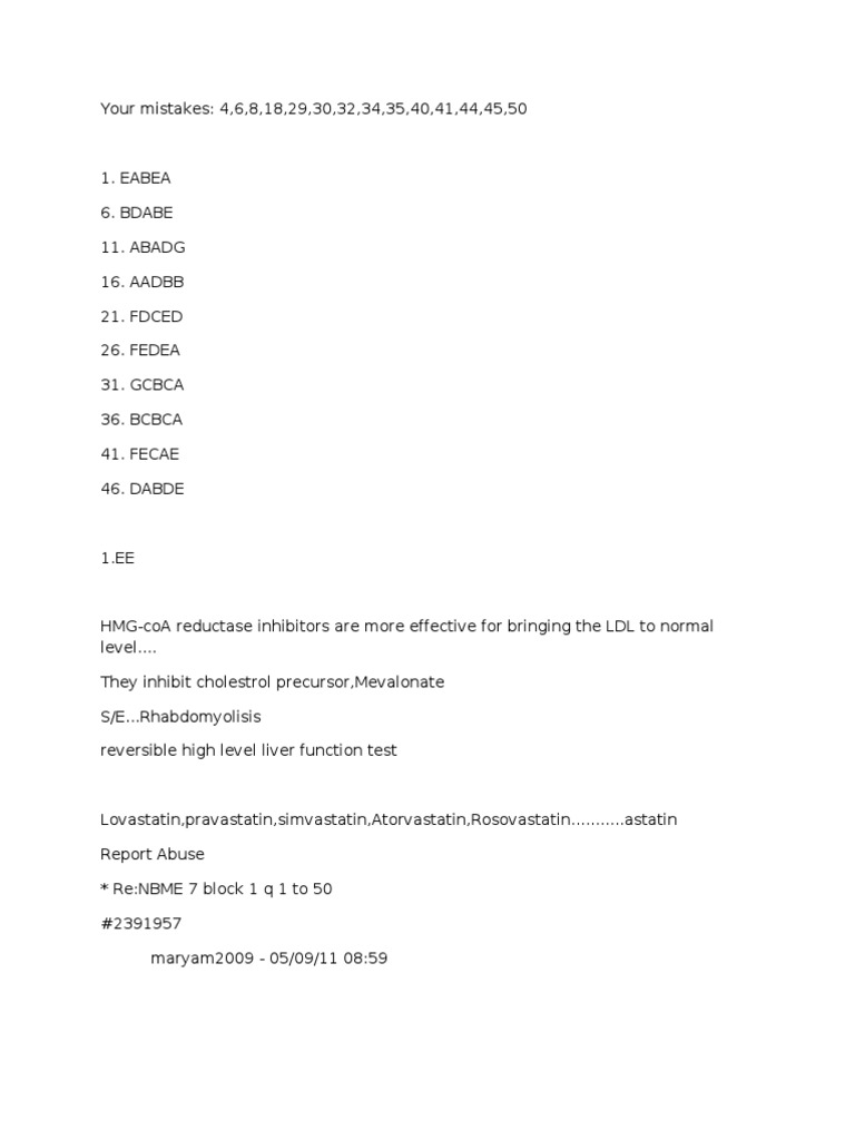 Answers