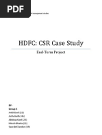 HDFC CSR Strategies