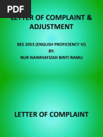 Download Letter of Complaint  Adjustment by Nur Mya Bazyla SN117368089 doc pdf