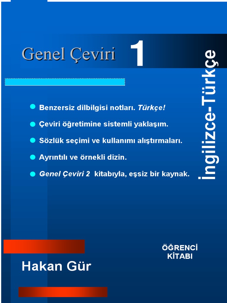 Genel Ceviri 1 PDF