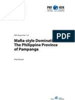 Mafia-Style Domination in Pampanga