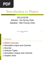 Hspice Tutorial (2011)