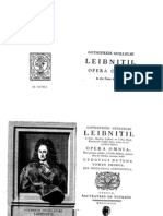 Leibniz, Gottfried Wilhelm - Opera Omnia I