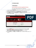 WL556E Firmware Upgrade Instructions