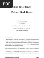 Download rahasia kedokteran by Winda Anastesya SN117376904 doc pdf