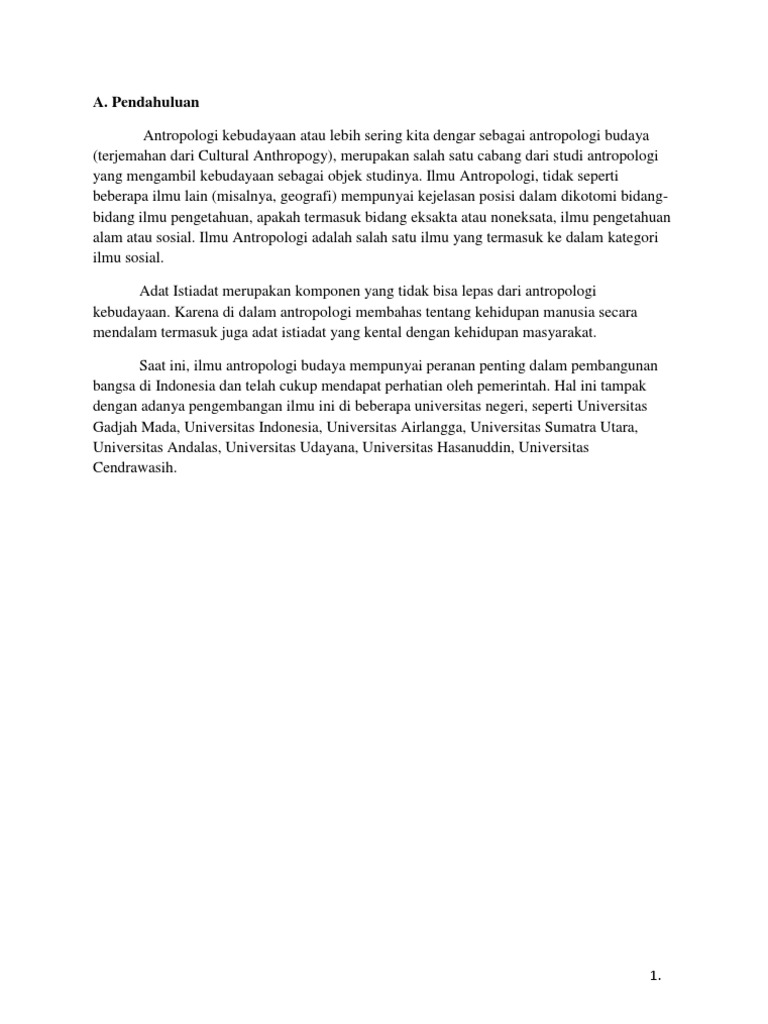 Makalah Adat Istiadat