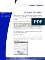 Erlang-B Calculator Instructions