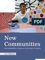 New Communities, Learning Disability Among New Communities in Coventry