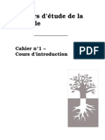 Cahiers D'etudes N°01: Introduction À La Sagesse de La Kabbale