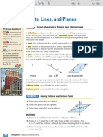 ML Geometry 1-2 Points Lines and Planes