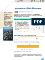 ML Geometry 1-3 Segments and Their Measures