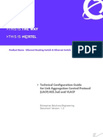 Technical Configuration Guide For Link Aggregation Control Protocol (LACP) 802.3ad and VLACP