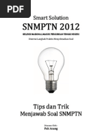 Download Smart Solution Tips Trik Mengerjakan Soal Snmptn 2012 by Lela Nurlela SN117391227 doc pdf