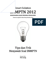 Download Smart Solution Tips Trik Mengerjakan Soal Snmptn 2012 by Lela Nurlela SN117391227 doc pdf