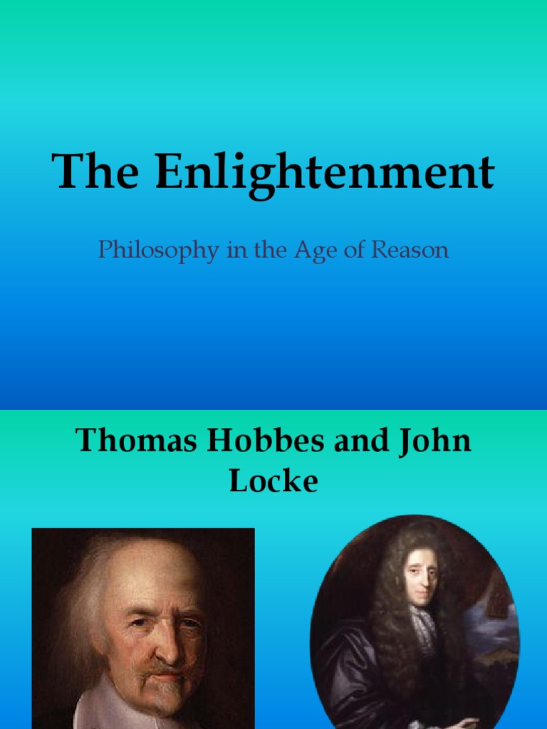 Enlightenment Thinkers: Hobbes to Rousseau | PDF | Natural And Legal ...