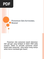 Download Pewarisan Gen Autosomal Resesifpptx by rezkiki SN117401749 doc pdf