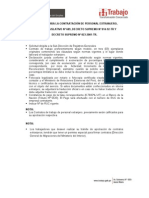 Requisitos para La Contratacion de Personal Extranjero