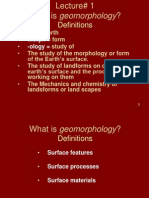 Definitions: Geo Morph - Ology