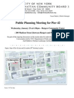 Info On Next Public Planning Meeting For Pier 42