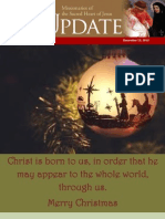 Christ Is Born To Us, in Order That He May Appear To The Whole World, Through Us. Merry Christmas