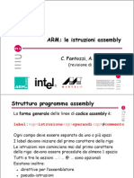 Istruzioni assembly di architetture ARM