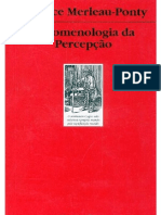 110621493 MERLEAU PONTY Fenomenologia Da Percepcao