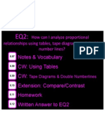 Preview of 6 07-6 12-Understanding Proportion With Tables Tape Diagrams Double Numberlines-Math7-02-23-12 PDF