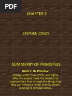 Chapter 5 Euw322 Steven Covey