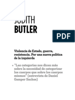 Entrevista a Judith Butler