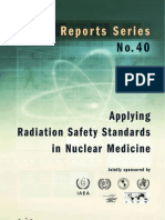 Safety - Report - Series - No.40 - Applying Radiation Safety Standards in Nuclear Medicine