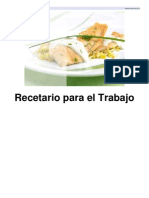 Recetario para El Trabajo